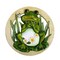 Roman 8.5 Inch Frog Garden Stepping Stone Summer Garden Stepping Stone , Indoor Outdoor